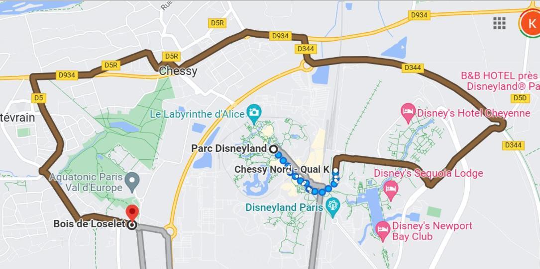 B306 Appartement Disneyland Paris Montévrain Extérieur photo